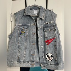 NWT Disney 50th vault collection denim vest